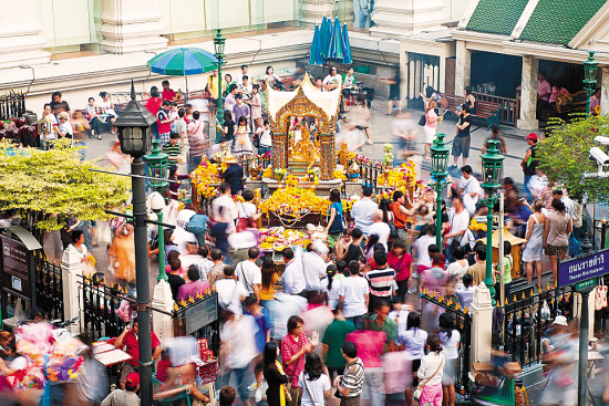 泰国曼谷四面佛景点附近遇袭爆炸|泰国|爆炸|曼谷