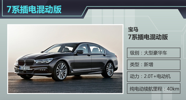 宝马加码中国插电混动市场 4款新车引入