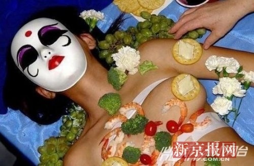 揭秘日本女体盛:从业者必须是处女且A型血