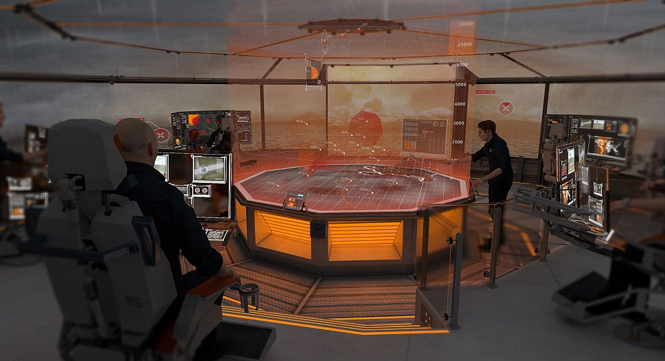 英国海军未来军舰曝光:配备光速武器可隐身航