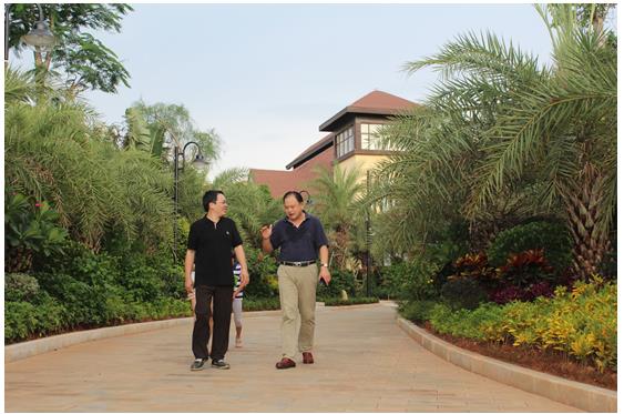 中国传媒大学MBA学院院长张树庭莅临鹭湖国