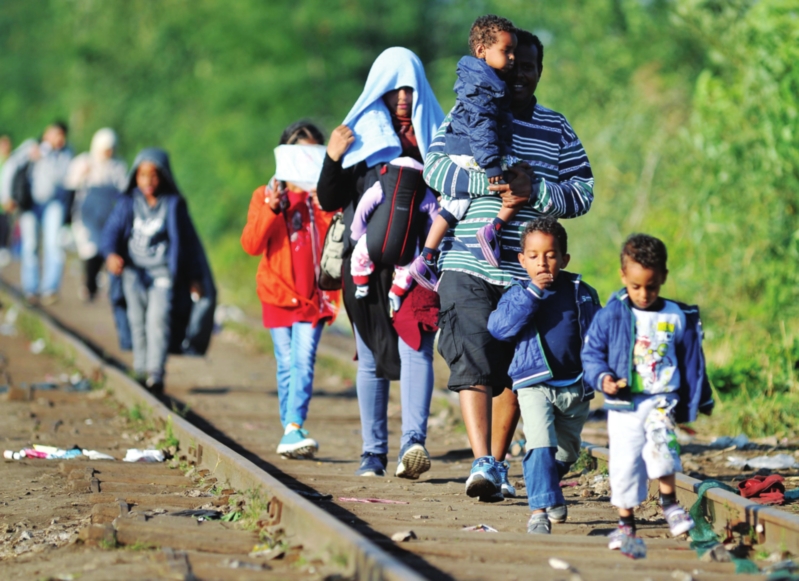 难民潮涌|难民|匈牙利|德国