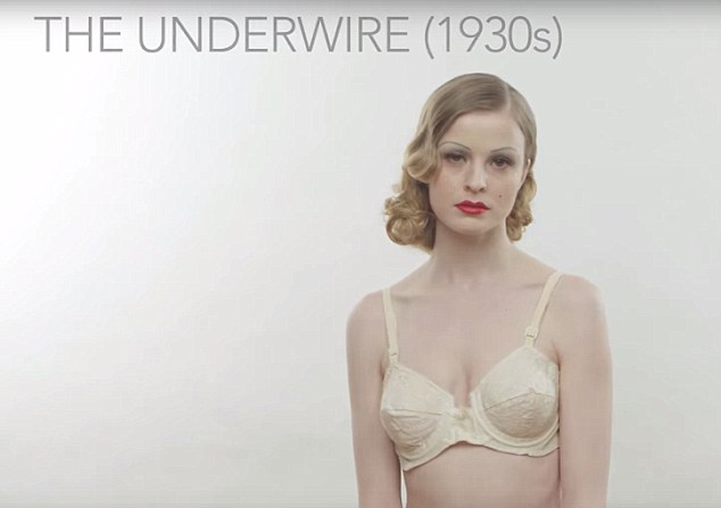 美女<em>两分钟</em>展示<em>文胸500年</em>演变史(高清组图)|年