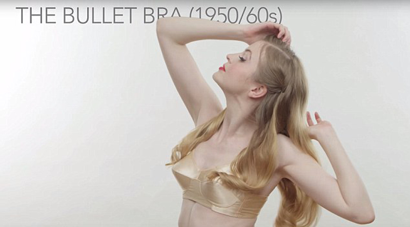 美女<em>两分钟</em>展示<em>文胸500年</em>演变史(高清组图)|年