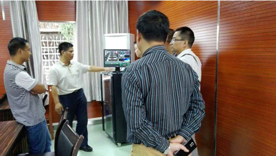 贵州电教馆领导参观北京文香全自动录播教室|