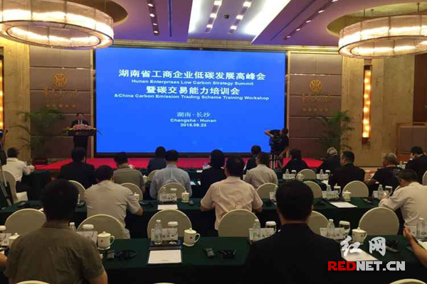 湖南工商企业低碳发展高峰会举行 助推企业对