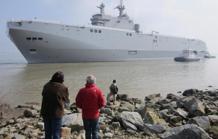 埃及将购买两艘西北风两栖舰 原为法国为俄建