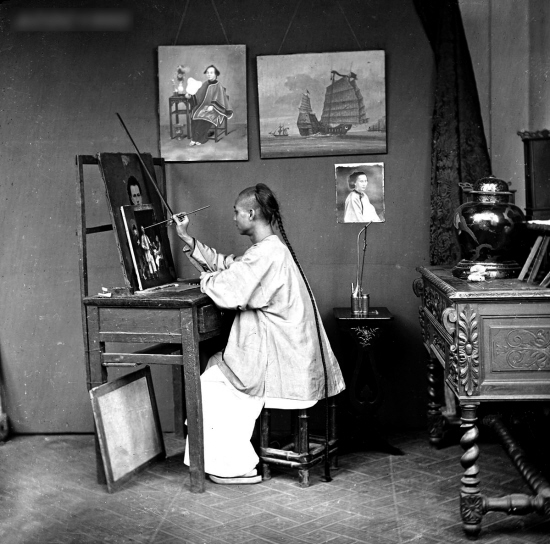 老照片:英国摄影家约翰·汤姆森拍摄的老广州