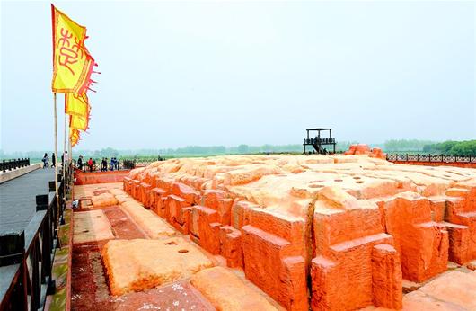 图文:离宫风云章华台|遗址|章华台|潜江