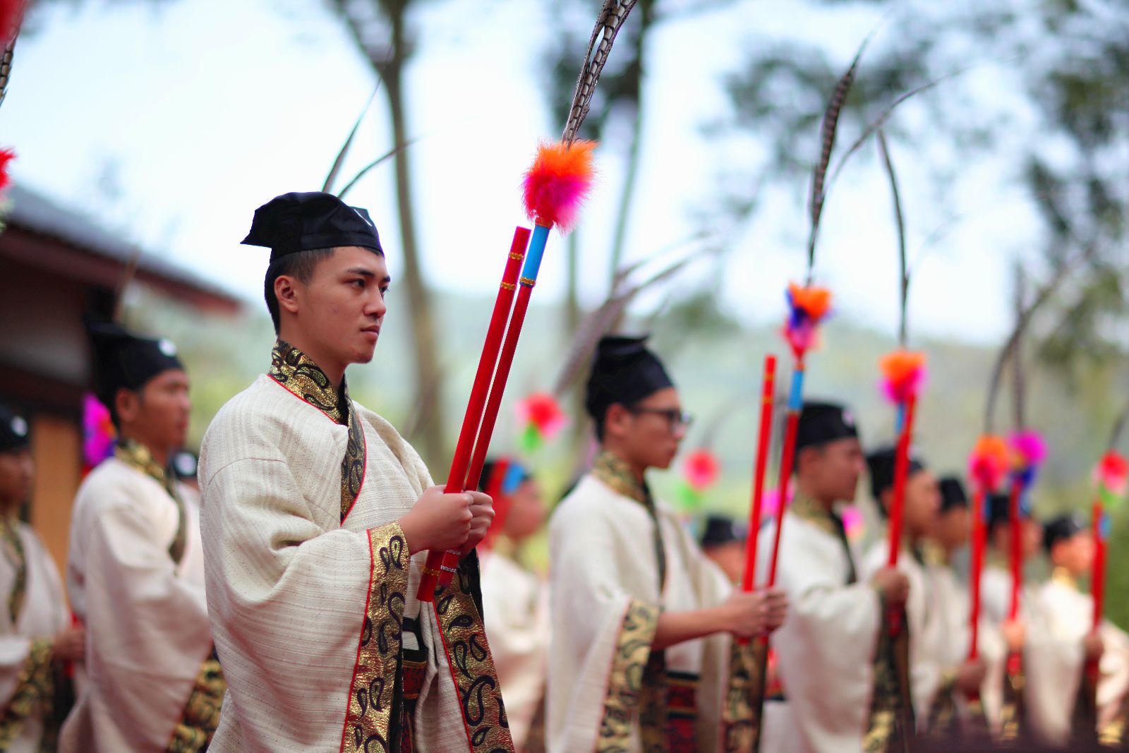 经心书院举办祭孔大典 纪念孔子诞辰2566周年