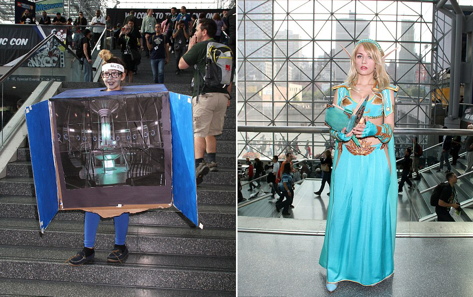 2015纽约动漫展开幕 僵尸超级英雄齐现身(组图