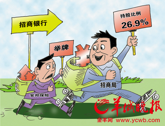 招商局集团大举增持招行 持股比例已远超安邦