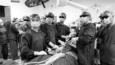疝气微创手术首次用上3D眼镜|手术|微创|疝气