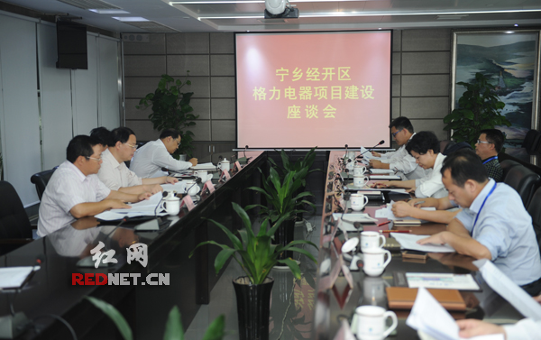 张剑飞调研格力电器宁乡生产基地 强调加快投