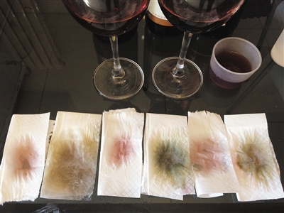 假红酒用碱水能测出来?没那么神!|红酒|餐巾纸