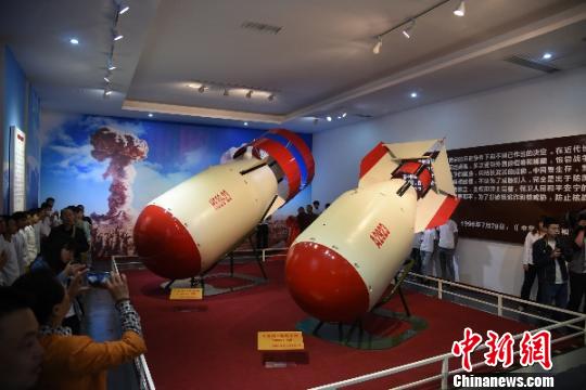 "两弹模型馆"位于梓潼县两弹城"两弹历程馆"2号馆,展陈的模型由中国