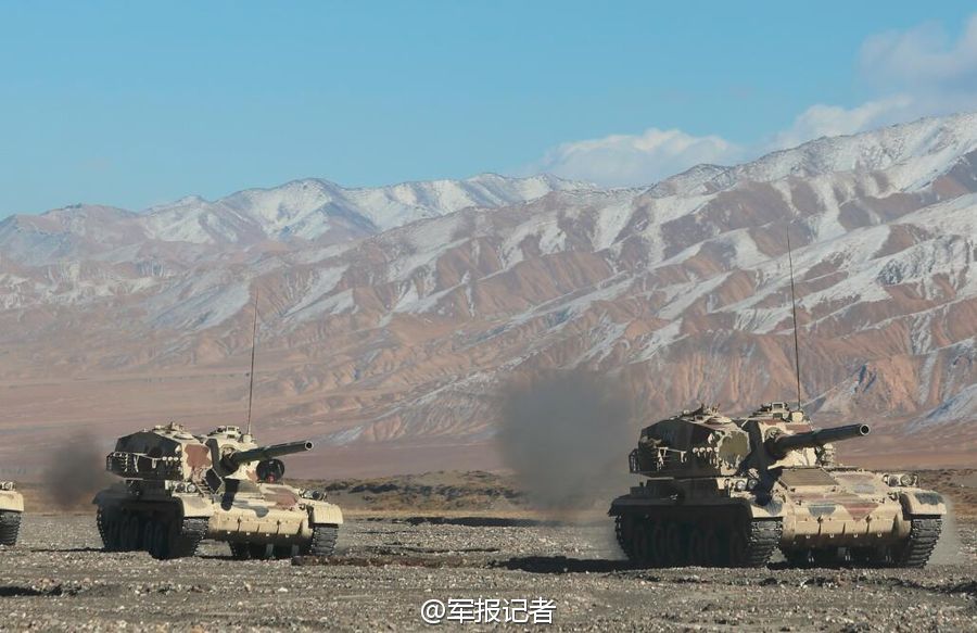 第21集团军4300多米高原实弹射击曝光(高清组