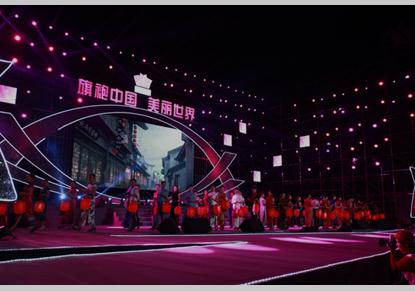 首届中国旗袍团体大赛江苏吴江举行 旗袍产业