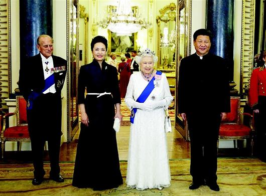 中英关系开启黄金时代|习近平|伊丽莎白二世