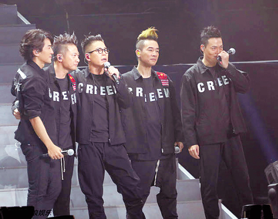 古惑仔巡演大嫂团观演?看老婆们的档期|陈