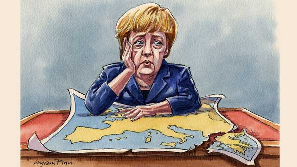 10月29日世界主流媒体头条:难民危机终结默克