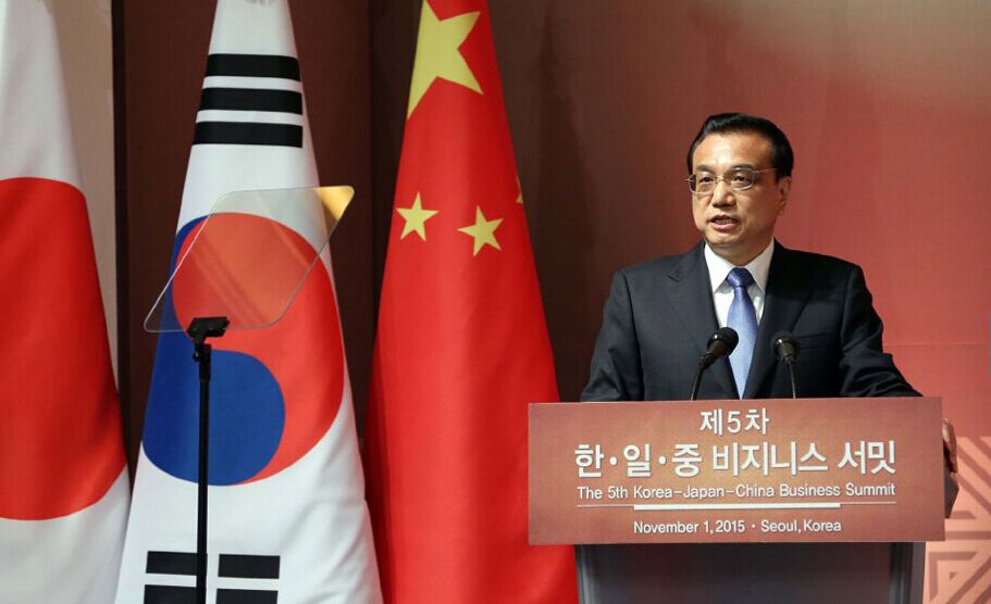 韩媒: 李克强访韩 成果丰硕 经贸合作人文交流全