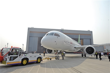 国产大飞机C919总装下线 明年首飞|知识产权|