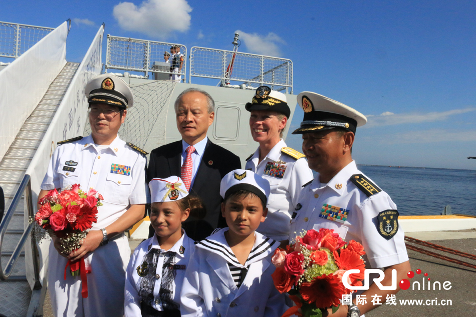 中国海军第二十批护航编队访问美国(高清组图