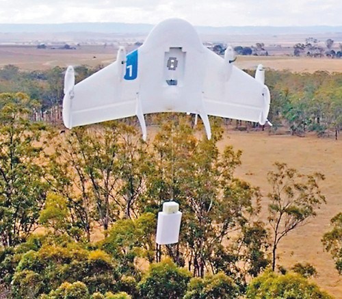 谷歌拟于2017年在全美推出无人机送货服务(图