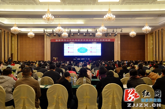 张家界市500余人参加公共机构能源资源消费统