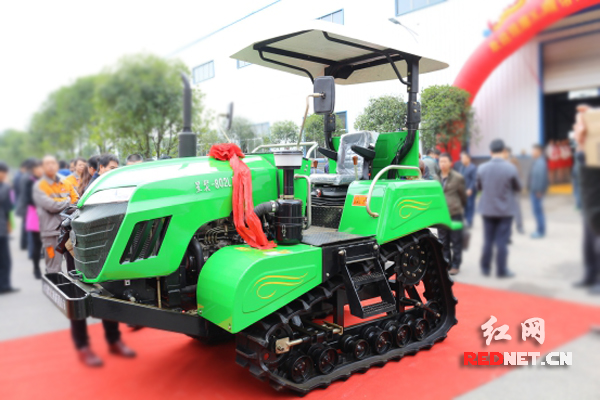 宁乡农机化水平新突破:桑铼特自主研发新产品