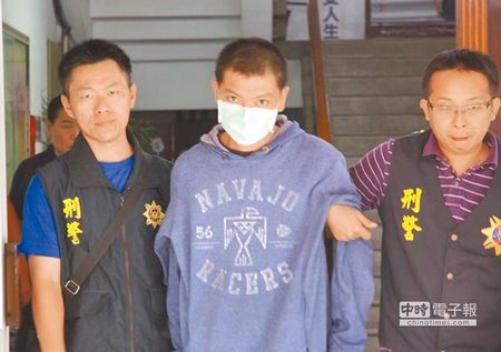 吴姓男子疑向阿公讨钱不成,伙同朋友捂死正在睡午觉的阿公。来源:台湾《中国时报》