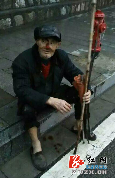 微信朋友圈接力张家界交警为失踪老人找到家人