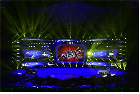 2015奥迪《中国好声音》情歌专场双十一浪漫