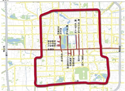 外地载客车6-22时禁上二环|大街|长安街|号牌