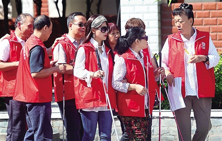 01号 蔡美岐|蔡美岐|盲人|旅游