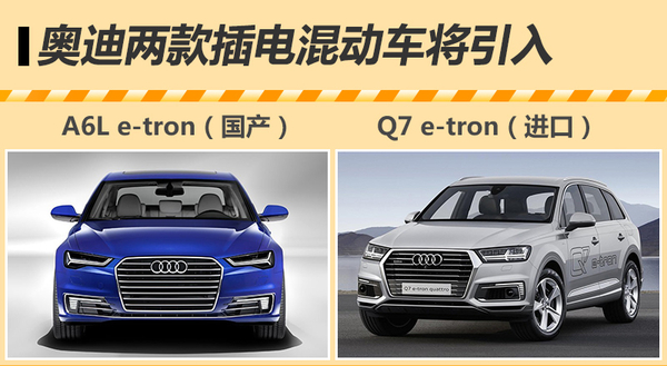 奥迪加码在华新能源市场 两款新车将引入