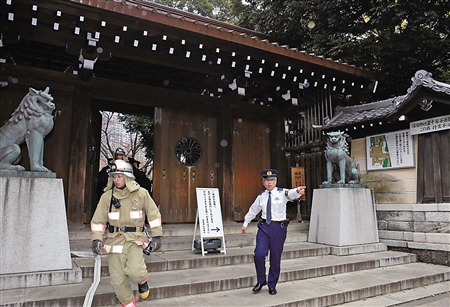 日本靖国神社发生爆炸警方以涉恐袭展开调查