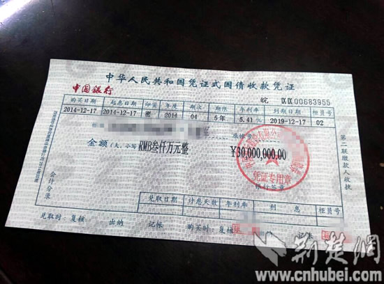 20万办3千万国债凭证 鄂州三男子被骗百万|拆