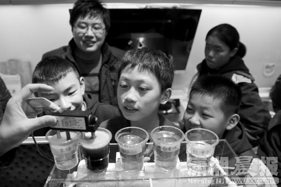 长沙中学生测圭塘河浏阳河水质|围观|水质|浏阳河