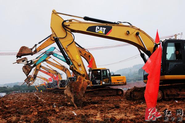 新宁县湘商产业园重点建设项目破土动工|税收