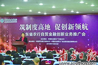 创新金融服务相伴特区成长|珠海|农行|服务