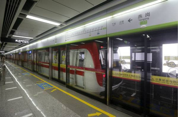 地铁广佛线二期月底开通 海珠到西朗只需8分钟