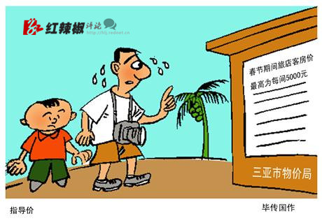 三亚实施客房指导价管理是权力乱伸手吗?