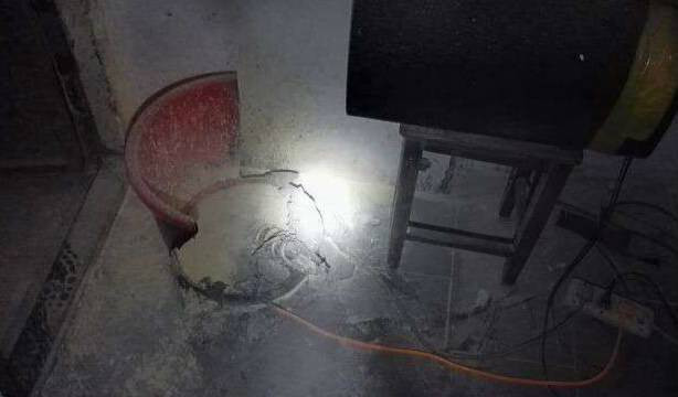 东莞男子忘拔热得快 水桶烧干引发火灾