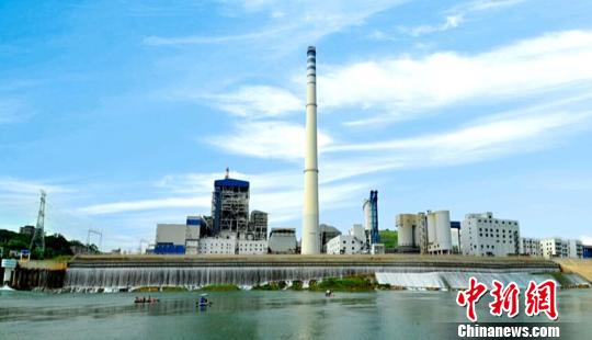 广西合山:昔日污染大户 今成市政景观