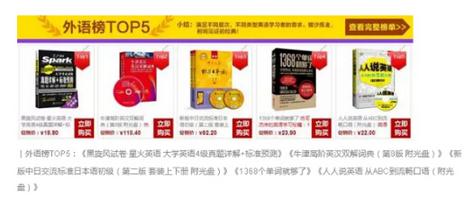 京东2015图书报告出炉 四六级试卷外语榜夺冠