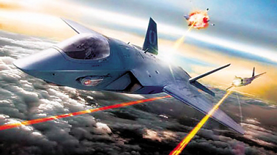 美国计划5年内战机配激光武器