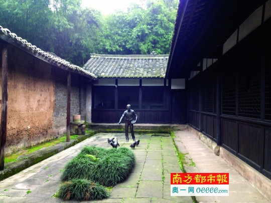 梁思成,林徽因在李庄时的旧居.