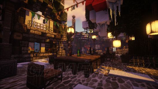 《我的世界》精美圣诞节装饰场景一览_电视游